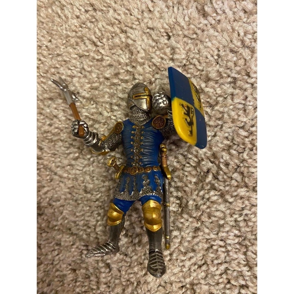 2003 Schleich Foot Soldier War Hammer Mecieval Figure 70021 Retired Toy SKU30